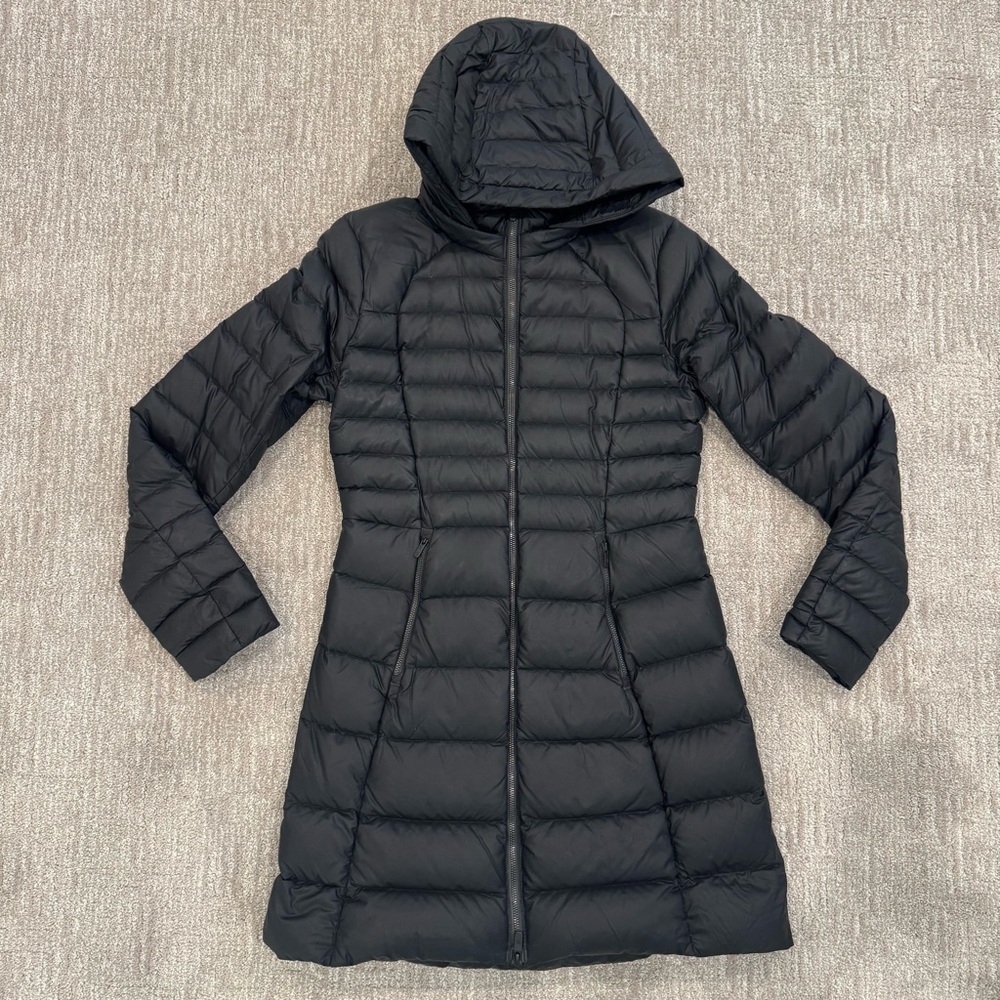 Lululemon Athletica Black Puffer Jacket